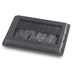 KoldLok Raised Floor Grommet Surface-Mount - Kartáč na vstupu kabelu - kompatibilní s TAA (balení 10)
