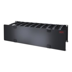 APC Cable Management - Panel racku pro správu kabelů s krytem - černá - 3U - kompatibilní s TAA - pro P/N: SCL500RM1U