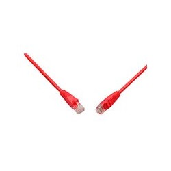 SOLARIX patch kabel CAT6 UTP PVC 0,5m červený