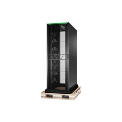 APC NetShelter SX Advanced - Rozvadec stojanový skrín - podlahové provedení - cerná - 48U - 19" - kompatibilní s TAA