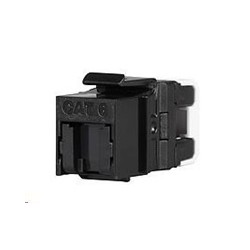 Solarix Rychlozařezávací keystone CAT6 UTP RJ45 černý pro kleště SXKJ-NA-BU