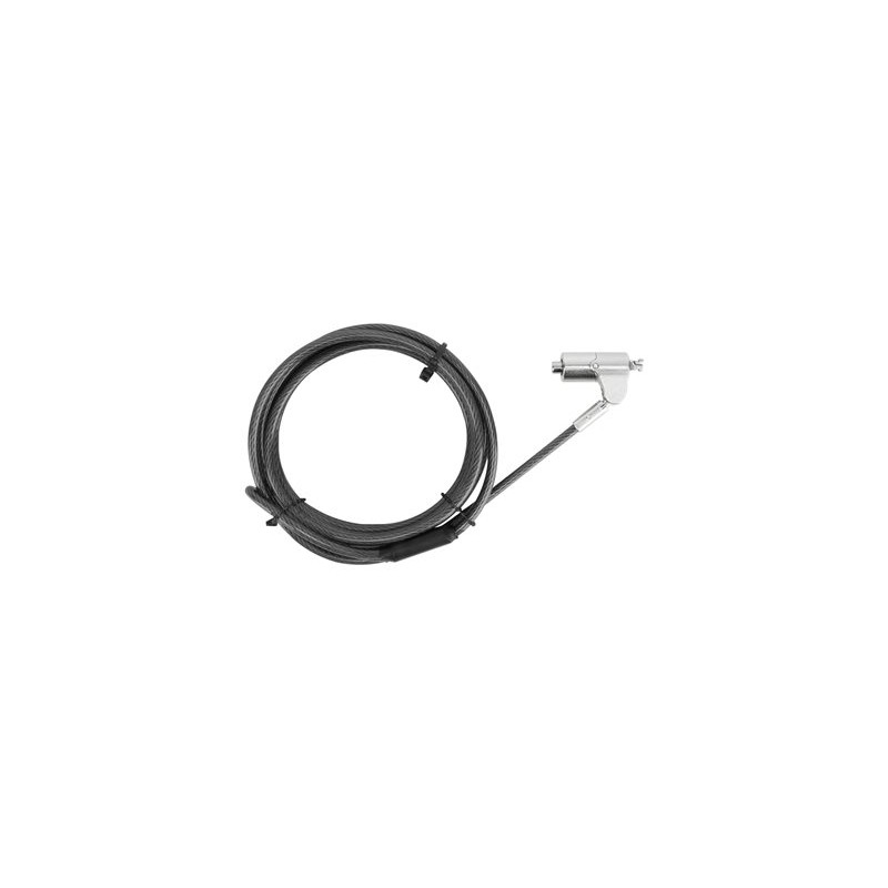 Targus DEFCON Compact Keyed Cable Lock - Bezpečnostní kabelový zámek - černá - 1.98 m