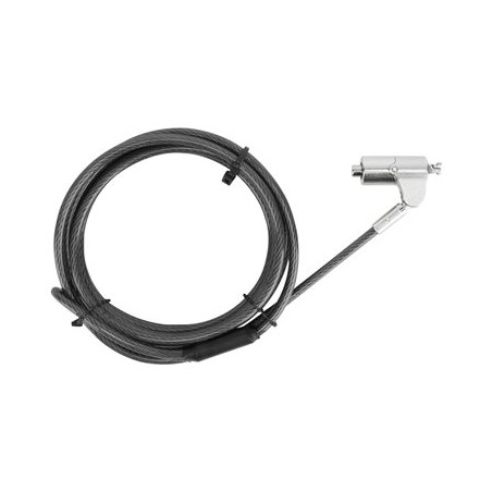 Targus DEFCON Compact Keyed Cable Lock - Bezpečnostní kabelový zámek - černá - 1.98 m