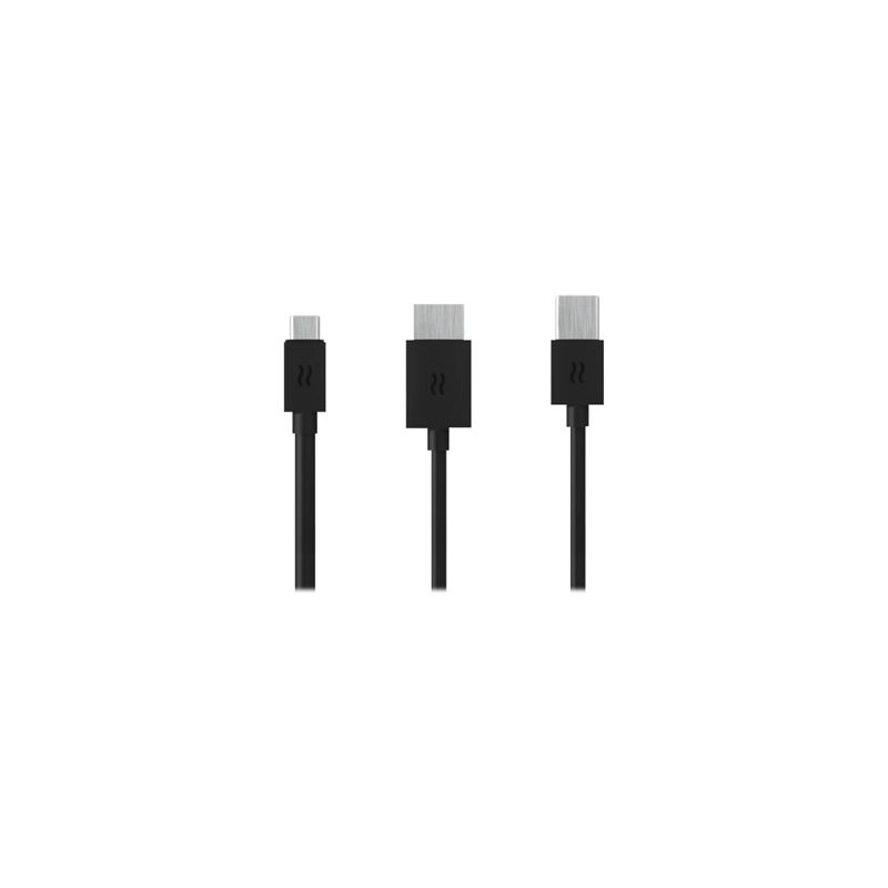 Airtame Aircord - Video rozdělovač - USB-C s piny (male) do USB, HDMI - pro P/N: AT-DG2