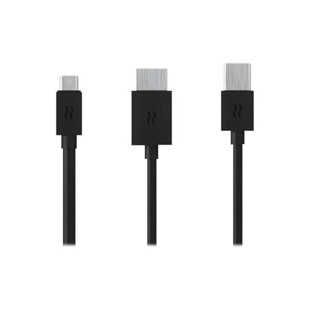 Airtame Aircord - Video rozdělovač - USB-C s piny (male) do USB, HDMI - pro P/N: AT-DG2