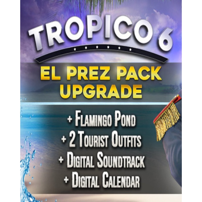 Tropico 6 El-Prez Edition Upgrade – herní rozšíření pro PC (elektronická licence)