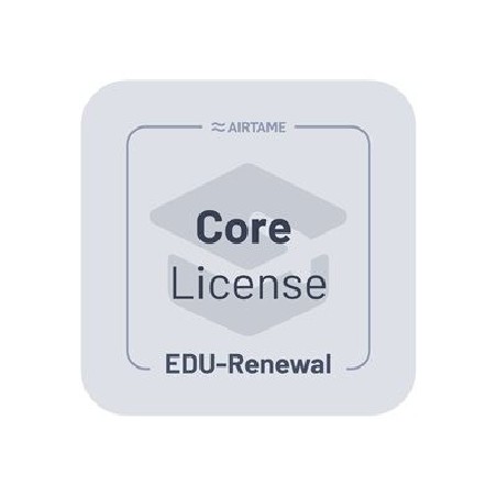 Airtame Core - Obnovení licence na předplatné (1 rok) - hostovaná aplikace - akademická