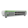 Allied Telesis CentreCOM AT-FS710/16 - Přepínač - neřízený - 16 x 10/100 - desktop, Lze montovat do rozvaděče