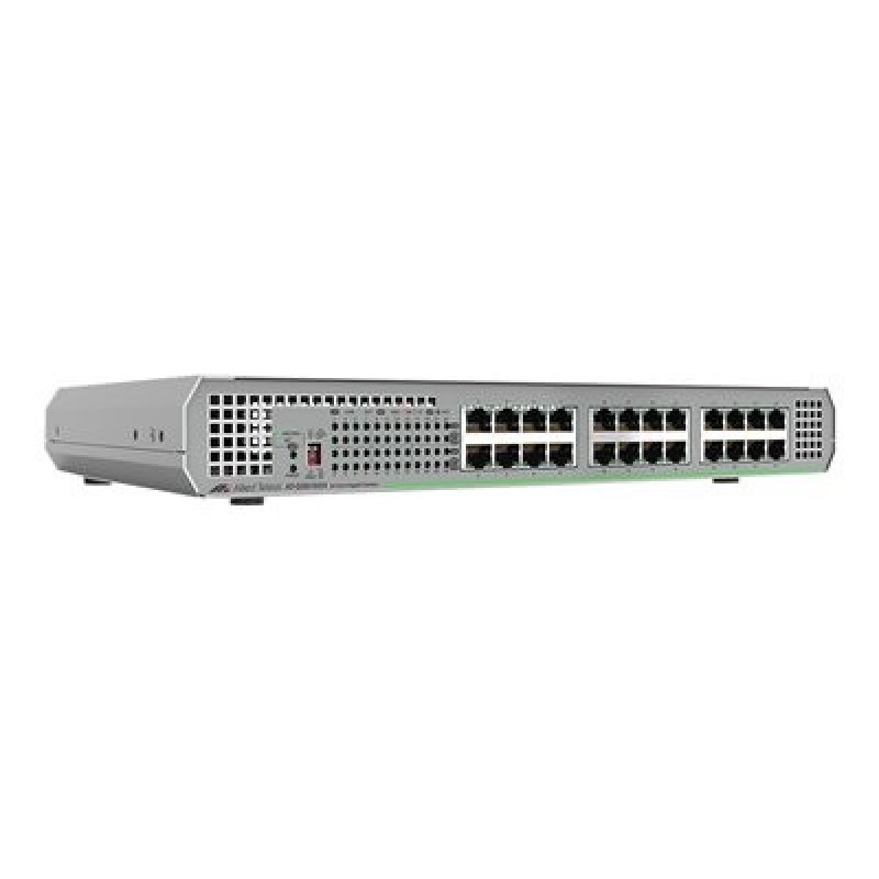 Allied Telesis CentreCOM AT-GS910/24 - Přepínač - neřízený - 24 x 10/100/1000 - desktop, pro připevnění na zeď