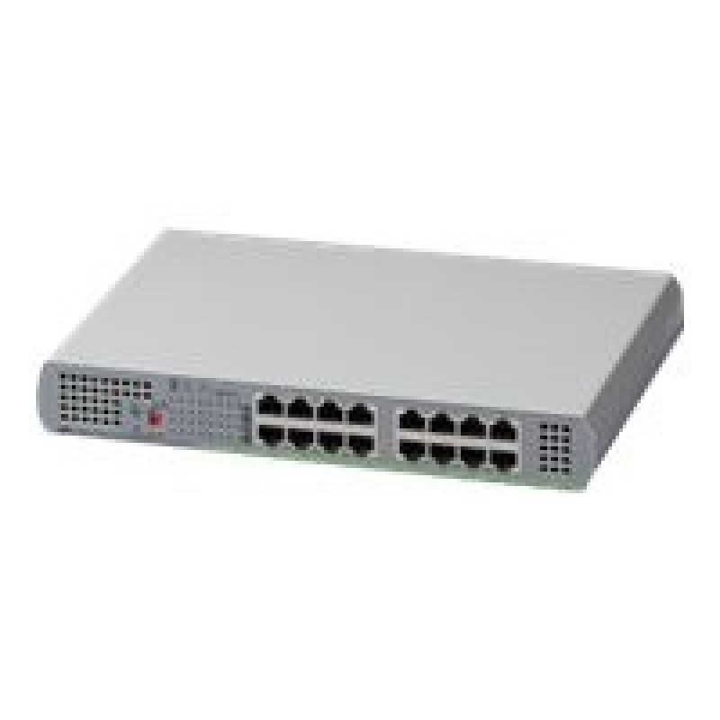 Allied Telesis CentreCOM AT-GS910/16 - Přepínač - neřízený - 16 x 10/100/1000 - desktop
