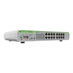 Allied Telesis CentreCOM AT-GS920/16 - Přepínač - neřízený - 16 x 10/100/1000 - desktop, Lze montovat do rozvaděče ATGS9201630