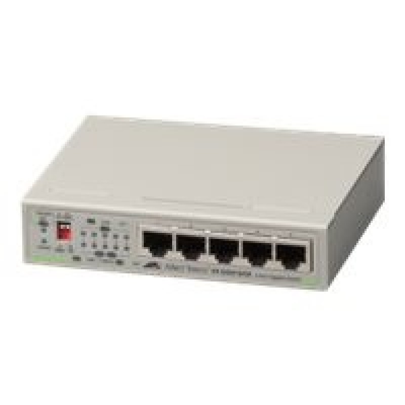 Allied Telesis CentreCOM AT-GS910/5E - Přepínač - 5 x 10/100/1000 - desktop