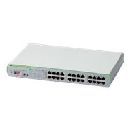 Allied Telesis CentreCOM AT-GS920/24 - Přepínač - neřízený - 24 x 10/100/1000 - desktop, Lze montovat do rozvaděče ATGS9202430