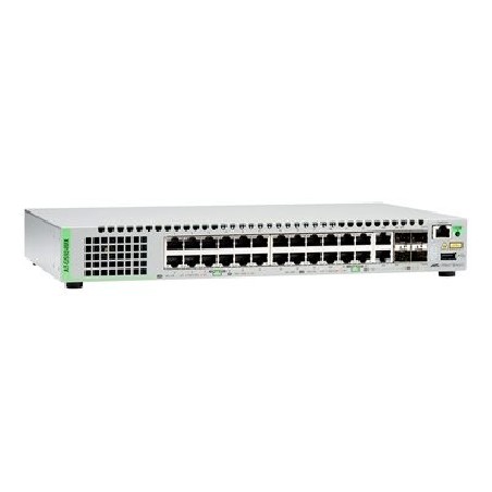 Allied Telesis CentreCOM AT-GS924MX - Přepínač - řízený - 24 x 10/100/1000 + 2 x kombinace Gigabit SFP + 2 x 10 Gigabit SFP+