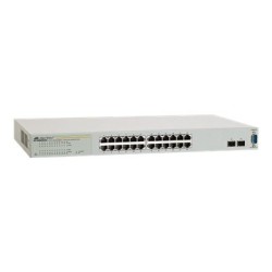 Allied Telesis AT GS950/24 WebSmart Switch - Přepínač - řízený - 24 x 10/100/1000 + 2 x SFP - desktop