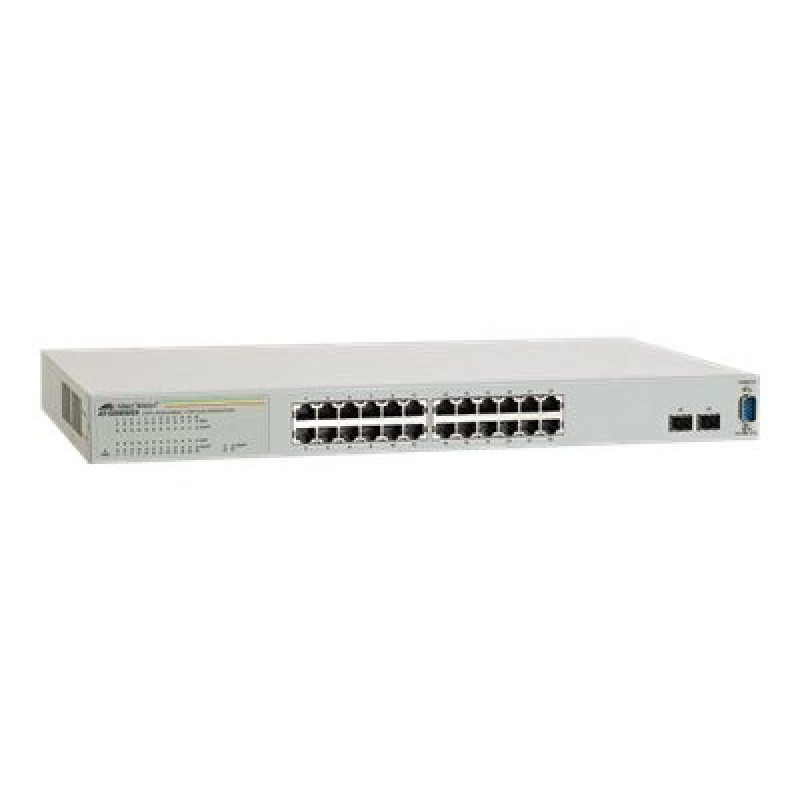 Allied Telesis AT GS950/24 WebSmart Switch - Přepínač - řízený - 24 x 10/100/1000 + 2 x SFP - desktop