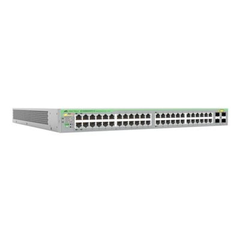 Allied Telesis AT GS950/52PS V2 - Přepínač - inteligentní - 24 x 10/100/1000 (PoE+) + 24 x 10/100/1000 + 4 x 1000Base-X