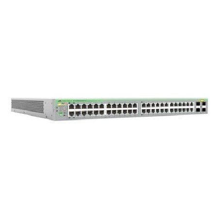 Allied Telesis AT GS950/52PS V2 - Přepínač - inteligentní - 24 x 10/100/1000 (PoE+) + 24 x 10/100/1000 + 4 x 1000Base-X