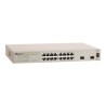 Allied Telesis AT GS950/16 WebSmart Switch - Přepínač - řízený - 16 x 10/100/1000 + 2 x SFP - desktop