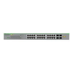 Allied Telesis AT GS950/28PS V2 - Přepínač - inteligentní - 24 x 10/100/1000 (PoE+) + 4 x 1000Base-X - proudění vzduchu ze