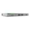 Allied Telesis AT GS950/18PS V2 - Přepínač - inteligentní - 16 x 10/100/1000 (PoE+) + 2 x 1000Base-X - proudění vzduchu ze