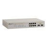 Allied Telesis AT GS950/8 WebSmart Switch - Přepínač - řízený - 8 x 10/100/1000 + 2 x sdílený SFP - desktop