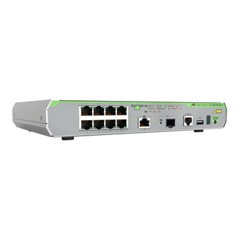 Allied Telesis CentreCOM AT-GS970EMX/10 - Přepínač - L3 Lite - řízený - 8 x 10/100/1000 + 1 x 1/2.5/5/10GBase-T + 1 x 1 Gigabit