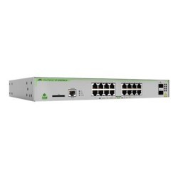 Allied Telesis CentreCOM AT-GS970M/18 - Přepínač - L3 - řízený - 16 x 10/100/1000 + 2 x SFP (mini-GBIC) (uplink) - desktop, Lze
