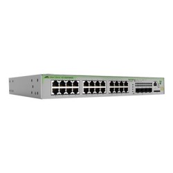 Allied Telesis CentreCOM AT-GS970M/28 - Přepínač - L3 - řízený - 24 x 10/100/1000 + 4 x SFP (mini-GBIC) (uplink) - desktop
