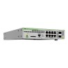 Allied Telesis CentreCOM AT-GS970M/10PS - Přepínač - L3 - řízený - 8 x 10/100/1000 (PoE+) + 2 x SFP (mini-GBIC) (uplink)