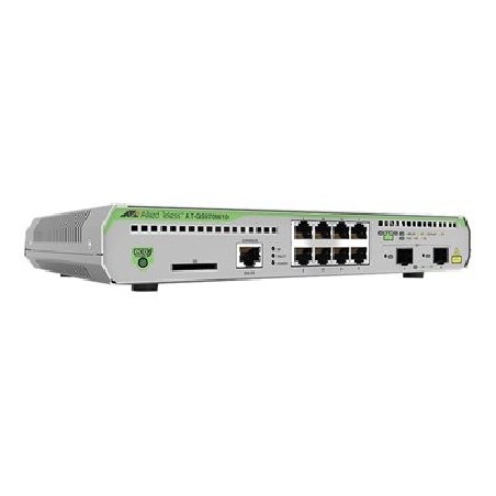 Allied Telesis CentreCOM AT-GS970M/10 - Přepínač - L3 - řízený - 8 x 10/100/1000 + 2 x SFP (mini-GBIC) (uplink) -… ATGS970M1030