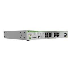 Allied Telesis CentreCOM AT-GS970M/18PS - Přepínač - L3 - řízený - 16 x 10/100/1000 (PoE+) + 2 x SFP (mini-GBIC) (uplink)