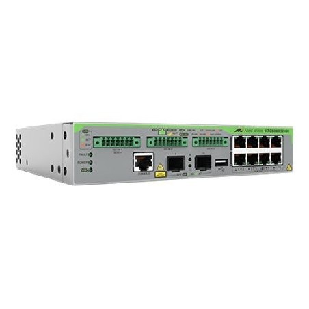 Allied Telesis CentreCOM GS980EM/10H - Přepínač - L3 - řízený - 8 x 10/100/1000 (PoE++) + 2 x gigabitů SFP - Lze montovat do