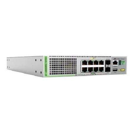 Allied Telesis CentreCOM AT-GS980MX/10HSM - Přepínač - L3 Lite - řízený - 8 x 100/1000/2.5G/5G (PoE++) + 2 x 1 Gigabit / 10