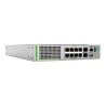 Allied Telesis CentreCOM AT-GS980MX/10HSM - Přepínač - L3 Lite - řízený - 8 x 100/1000/2.5G/5G (PoE++) + 2 x 1 Gigabit / 10