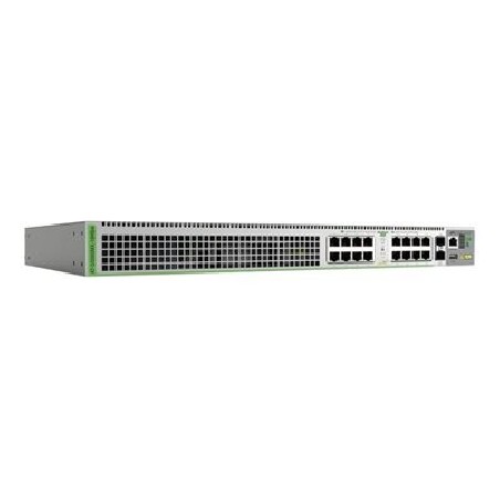 Allied Telesis CentreCOM AT-GS980MX/18HSm - Přepínač - L3 Lite - řízený - 16 x 100/1000/2.5G/5G (PoE++) + 2 x… ATGS980MX18HSM50