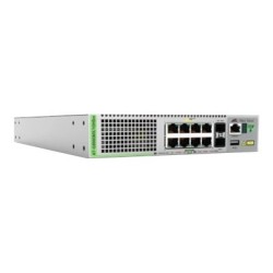 Allied Telesis CentreCOM AT-GS980MX/10HSM - Přepínač - L3 Lite - řízený - 8 x 100/1000/2.5G/5G (PoE++) + 2 x 10 Gigabit SFP+