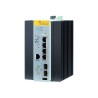 Allied Telesis AT IE200-6GP - Přepínač - řízený - 4 x 10/100/1000 (PoE+) + 2 x gigabitů SFP - lze montovat na konzolu DIN, pro
