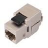 Solarix 10G samořezný keystone CAT6A STP RJ45