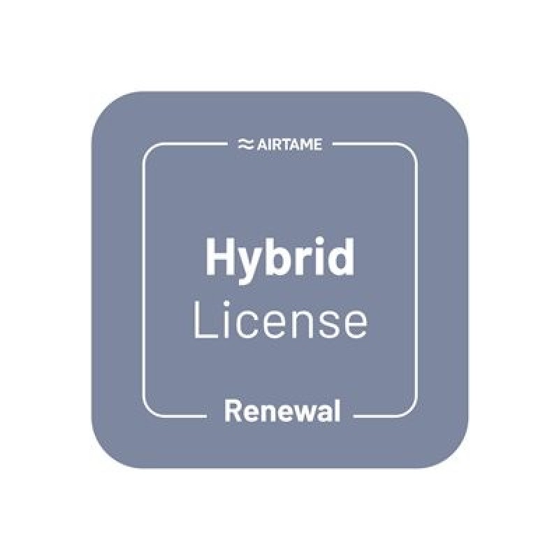 Airtame Hybrid - Obnovení licence na předplatné (1 rok) - hostovaná aplikace