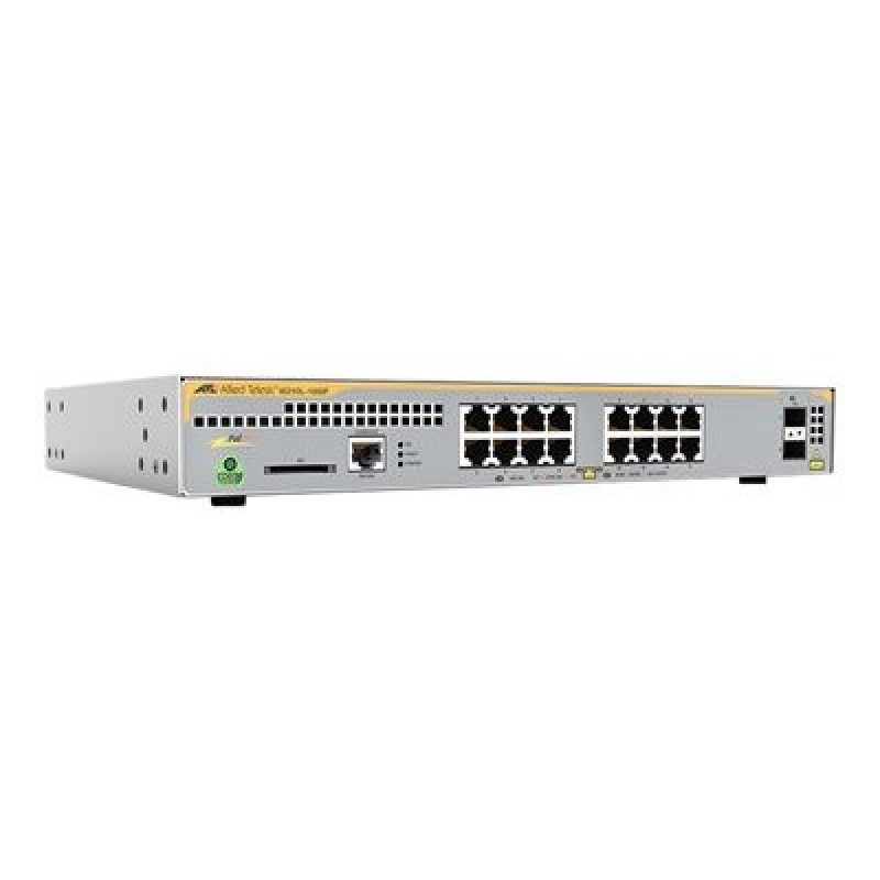 Allied Telesis AT IE210L-18GP - Přepínač - řízený - 16 x 10/100/1000 (PoE+) + 2 x 100/1000 SFP - PoE+ (247 W)
