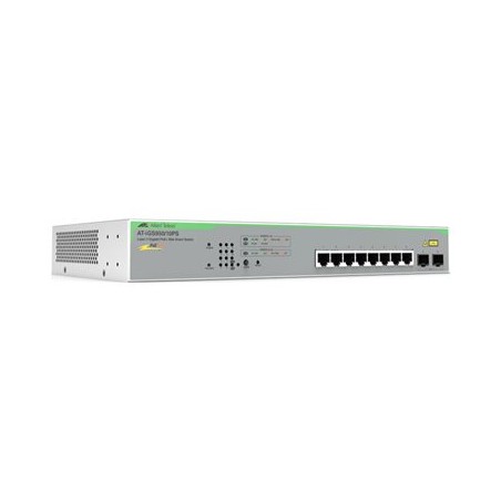 1000BASE-T x 8+1000BASE-X SFP x 2 W