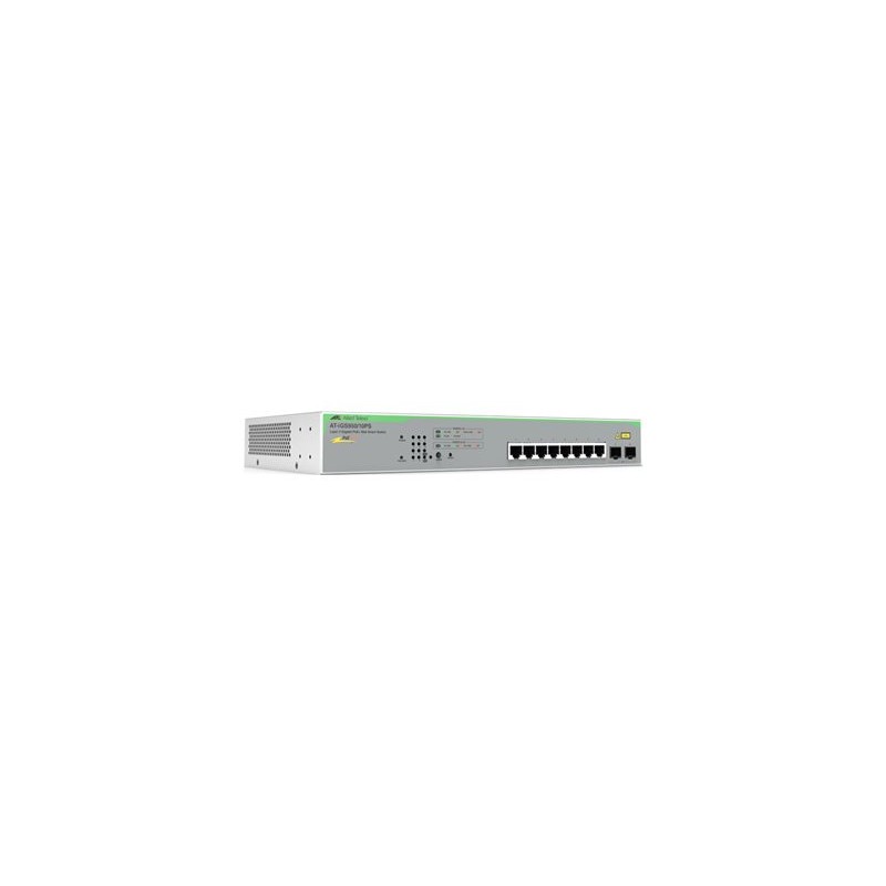 1000BASE-T x 8+1000BASE-X SFP x 2