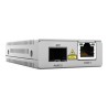 Allied Telesis AT MMC1000/SP - Konvertor médií s optickými vlákny - 1GbE - 100Base-TX, 1000Base-T, 1000Base-X - RJ-45 / SFP