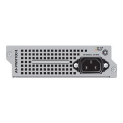 Allied Telesis AT-PWR100R - Zdroj proudu - připojení za provozu / redundantní (zásuvný modul) - AC 100-240 V - 100 Watt - Velká