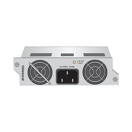 Allied Telesis AT-PWR250 - Zdroj napájení - nadbytečný (zásuvný modul) - AC 100-240 V - 250 Watt - Velká Británie - pro AT