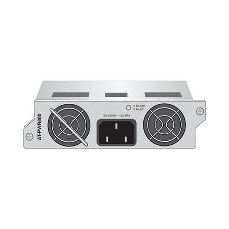 Allied Telesis AT-PWR800 - Zdroj napájení - nadbytečný (zásuvný modul) - AC 100-240 V - 800 Watt - Velká Británie - pro AT