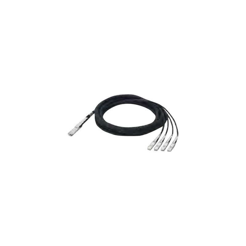 Allied Telesis Breakout Cable - Síťový kabel - SFP+ do QSFP - 3 m - pro Allied Telesis AT-StackQS CentreCOM AT-x550-18XTQ