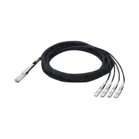 Allied Telesis Breakout Cable - Síťový kabel - SFP+ do QSFP - 3 m - pro Allied Telesis AT-StackQS CentreCOM AT-x550-18XTQ