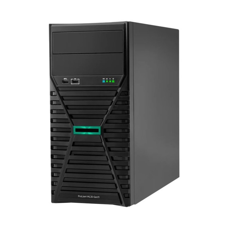 HPE PL ML30g11 E-2434 (3.4G/4C8T) 1x32G 2x960G SSD SATA 4LFF-HP VROC 800W 4x1G NBD311 Smart Choice